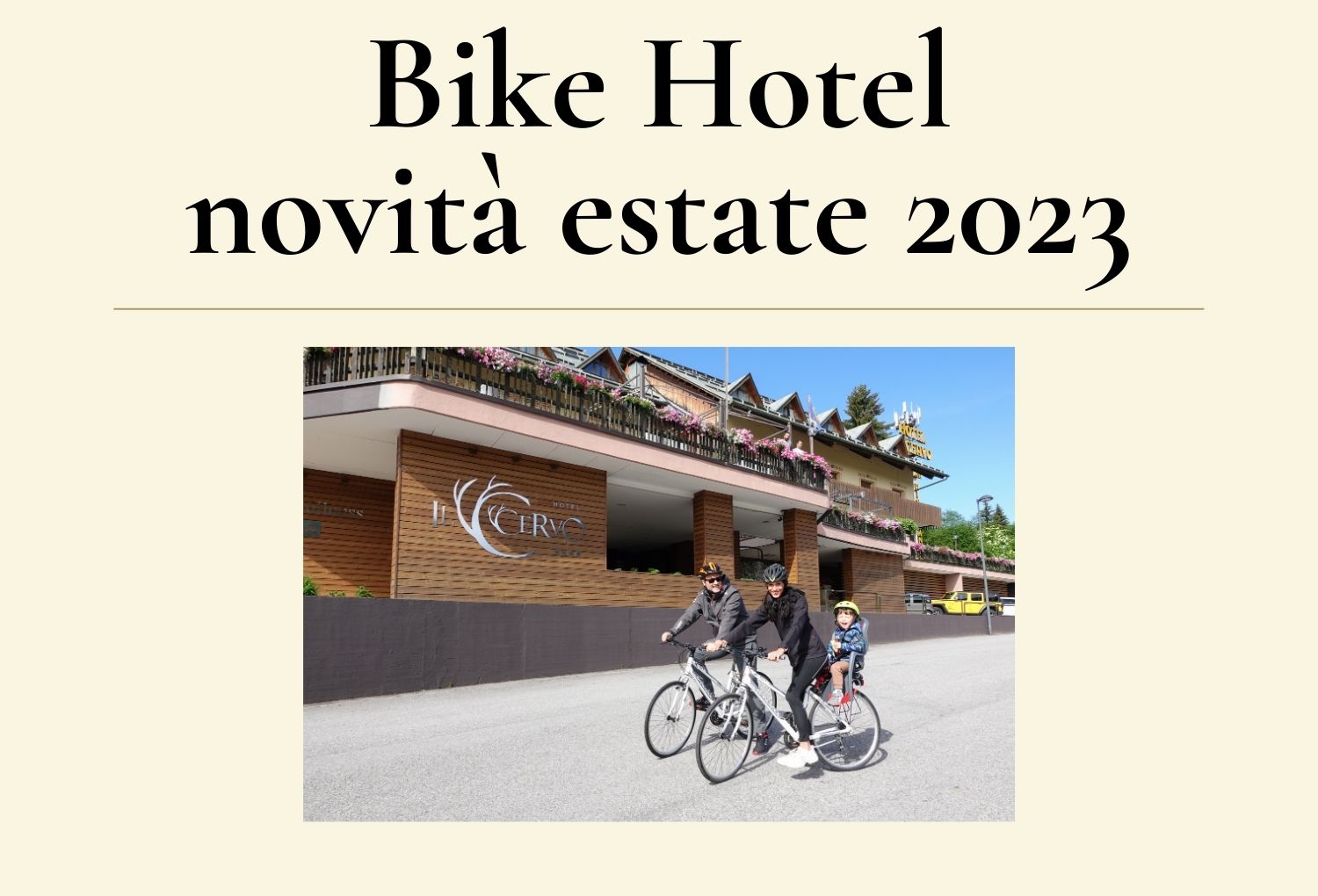 Novità: Bike Hotel